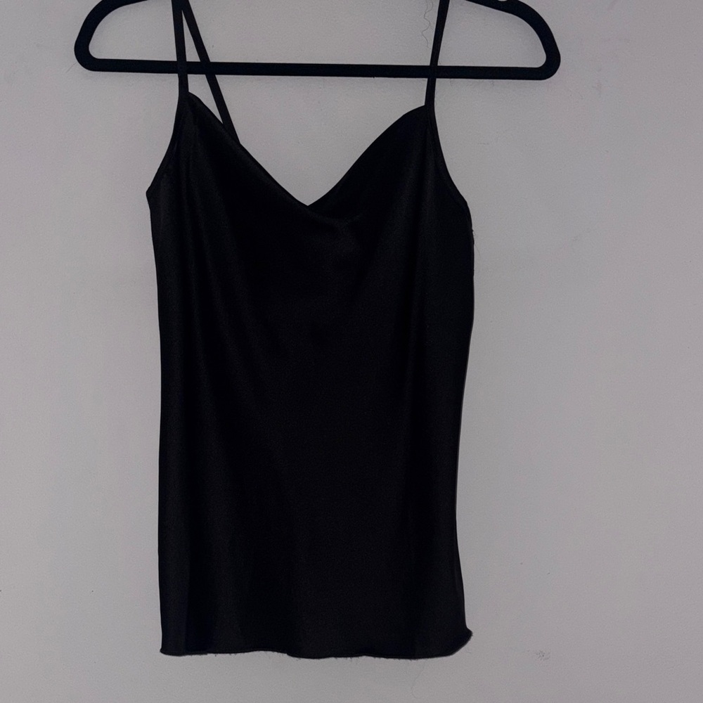 PAIGE Sleek Black Camisole Top